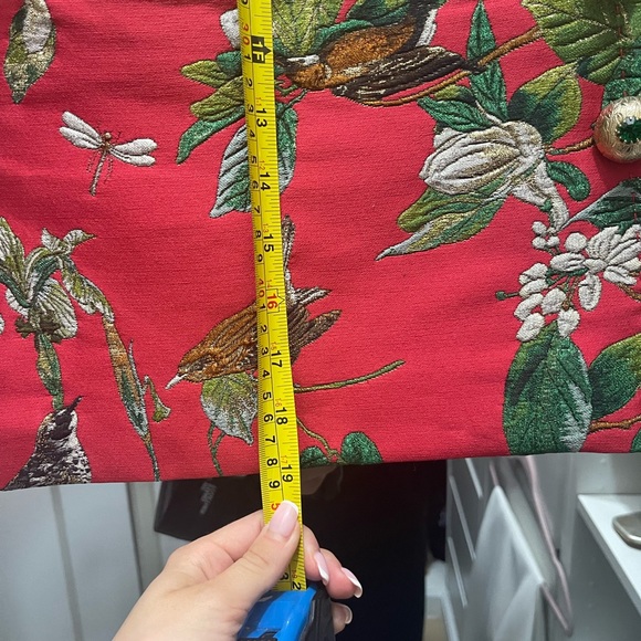 DOLCE & GABBANA Button-embellished metallic brocade mini skirt - Picture 7 of 7